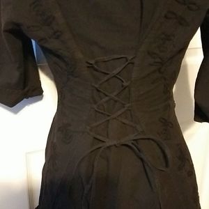 Boho Style Crisscross Back String Dress